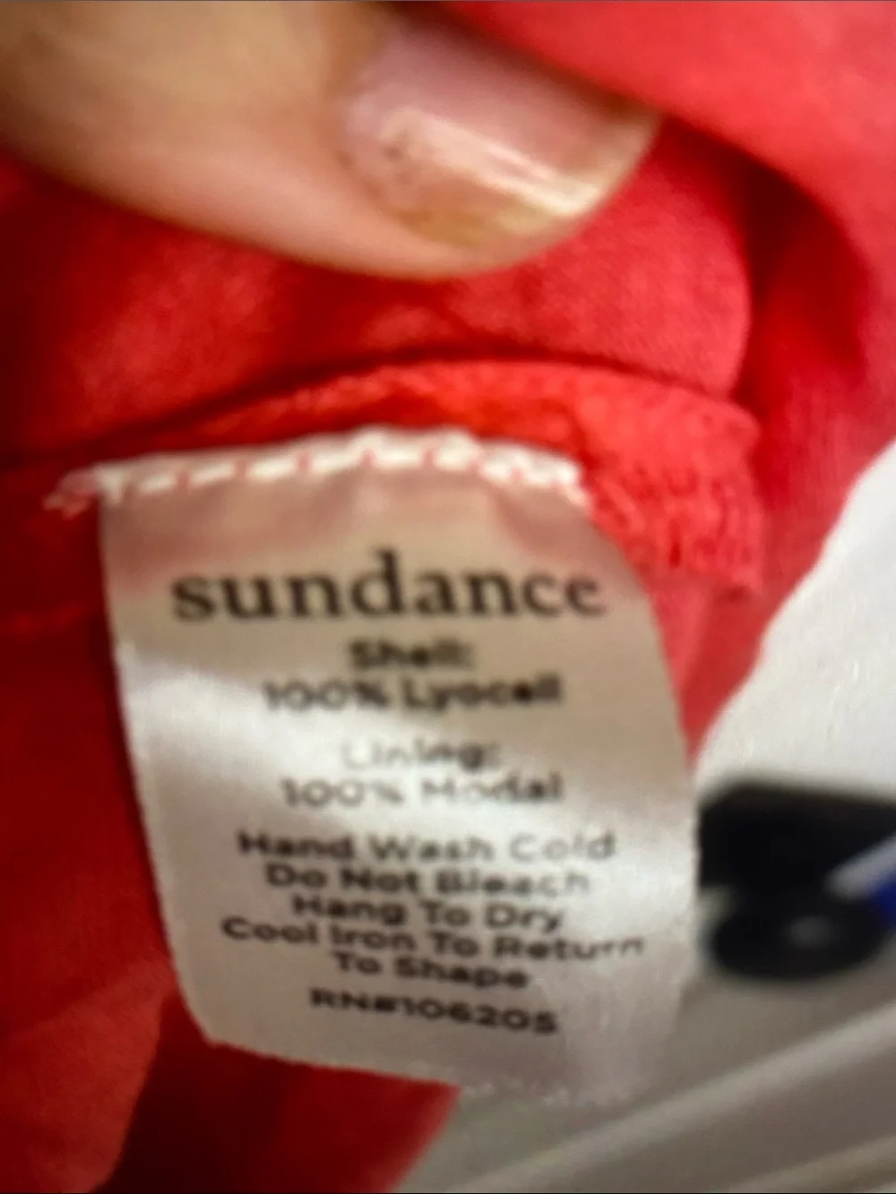 NWT SUNDANCE Catalog Monaco Meet Up Flutter Sleeve Dress Coral Large